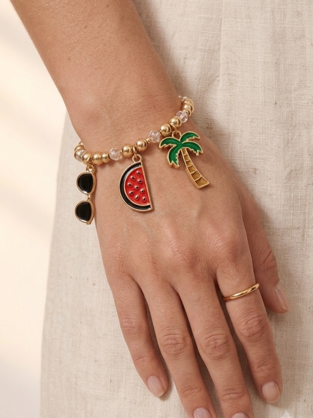 NWT Summer Beach Charm Bracelet